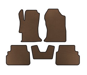 Килимки EVA (Коричневий) для Subaru XV 2017-2023 рр