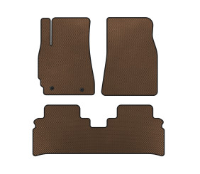 Килимки EVA (Коричневий) для Toyota Highlander 2000-2008 рр