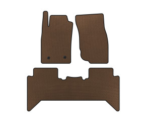 Килимки EVA (Коричневий) для Toyota Hilux 2006-2015 рр