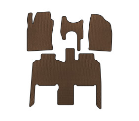 Килимки EVA (Коричневий) для Toyota Previa 2000-2006 рр