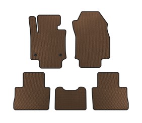 Килимки EVA (Коричневий) для Toyota Rav 4 2019- рр