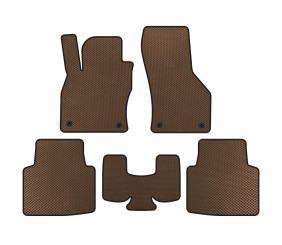 Килимки EVA (Коричневий) для Volkswagen Arteon 2017-2025 рр