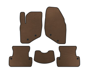 Килимки EVA (SD, Коричневий) для Volvo S60 2000-2009 рр