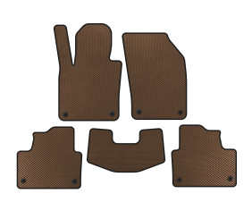 Килимки EVA (Коричневий) для Volvo S60 2019- рр