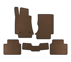 Килимки EVA (Коричневий) для Alfa Romeo Giulia 2016-2022 рр