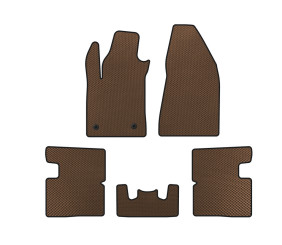 Килимки EVA (Коричневий) для Alfa Romeo Giulietta 2010-2020 рр
