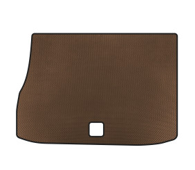 Килимок в багажник EVA (HB, Гібрид/АКПП, Коричневий) для Citroen DS-5 2011-2015 рр