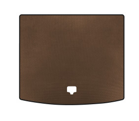 Килимок в багажник EVA (2007-2010, SW, Коричневий) для Fiat Croma рр