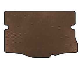 Килимок в багажник EVA (HB, Гібрид, Коричневий) для Honda FIT/Jazz 2014- рр