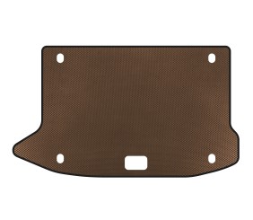 Килимок в багажник EVA V2 (Коричневий) для Hyundai Kona 2017-2023 рр