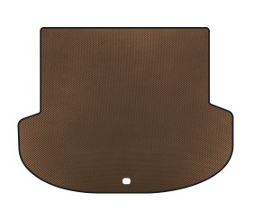 Килимок в багажник EVA (2018-2020 Коричневий) для Hyundai Santa Fe 4 рр