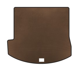 Килимок в багажник EVA (для Grand, Коричневий) для Hyundai Santa Fe 4 2018-2023 рр