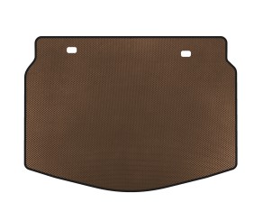 Килимок в багажник EVA (Купе, Коричневий) для Hyundai Veloster 2018-2022 рр