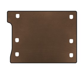 Килимок в багажник EVA (Rubicon Unlimited/5-ти дверний, Коричневий) для Jeep Wrangler 2018- рр