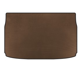 Килимок в багажник EVA (8-ми місний, Коричневий) для Kia Sedona 2014-2020 рр