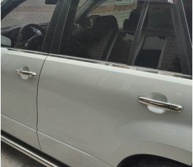 Накладки на ручки (5 шт, нерж, без чіпа) для Suzuki Grand Vitara 2005-2017 рр