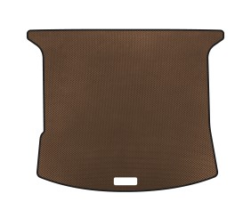 Килимок в багажник EVA (2 ряди, 7-ми місний, Коричневий) для Mazda 5 2005-2009 рр