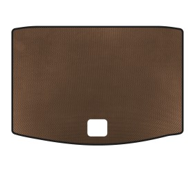 Килимок в багажник EVA (2018 р.-2026, Коричневий) для Mazda CX-3 2015- рр