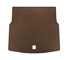Килимок в багажник EVA (SD, Коричневий) для Mercedes C-сlass W205 2014-2021 рр