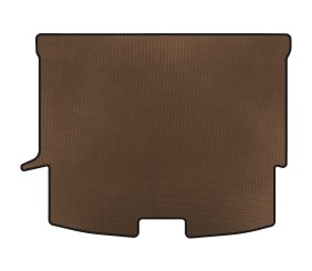 Килимок в багажник EVA (5-ти місний, Коричневий) для Nissan X-trail T33/Rogue 2022- рр