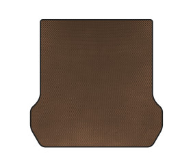 Килимок в багажник EVA (до 2 ряду, 2003-2005, 7-ми місний, Коричневий) для Opel Zafira A рр