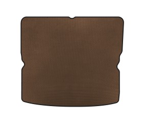Килимок в багажник EVA (з заходом на 3 ряд, Коричневий) для Opel Zafira B 2005-2011 рр