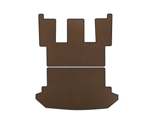 Килимок в багажник EVA (Коричневий) для Peugeot 807 2002-2014 рр