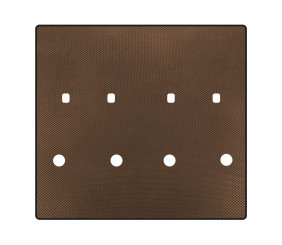 Килимок в багажник EVA (Довга база, Коричневий) для Peugeot Partner/Rifter 2019- рр