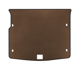 Килимок в багажник EVA (Коричневий) для Porsche Cayenne 2003-2010 рр