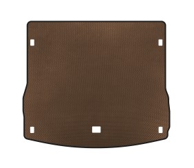 Килимок в багажник EVA (2014-2018, Коричневий) для Porsche Macan рр