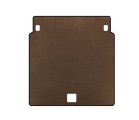 Килимок в багажник EVA (2009-2013, Купе, 4-х дверний, Коричневий) для Porsche Panamera рр