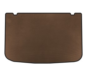Килимок в багажник EVA (2012-2016, HB, 5-ти дверний, Коричневий) для Renault Clio IV рр