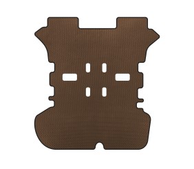Килимок в багажник EVA (Коричневий) для Toyota Previa 2000-2006 рр