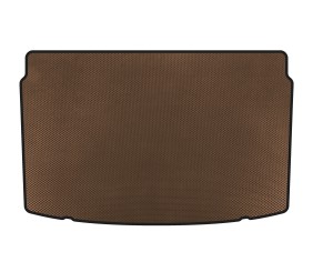 Килимок в багажник EVA (HB, Коричневий) для Volkswagen Polo 2017- рр