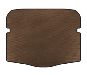 Килимок в багажник EVA (Кабріолет, Коричневий) для Volvo C70 2006-2010 рр