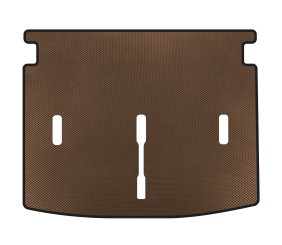 Килимок в багажник EVA (2016-2026, HB, Коричневий) для Volvo V40 2012- рр