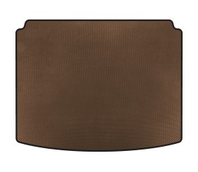 Килимок в багажник (SD, Коричневий) для Citroen C-4 2004-2010 рр