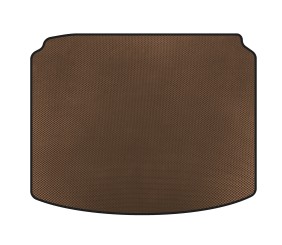 Килимок в багажник (HB, 5-ти дверний, Рестайлінг, Коричневий) для Citroen C-4 2004-2010 рр