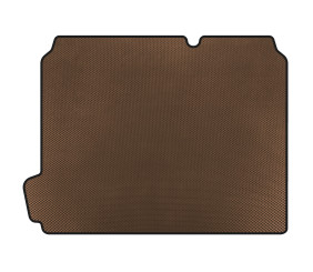 Килимок в багажник (HB, Коричневий) для Citroen C-4 2010-2018 рр
