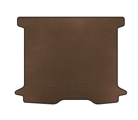 Килимок в багажник (Коричневий) для Dacia Dokker 2013-2022 рр