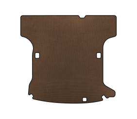 Килимок в багажник (SW, 5-ти місний/МКПП, До рестайлінгу, Коричневий) для Dacia Logan I 2005-2008 рр