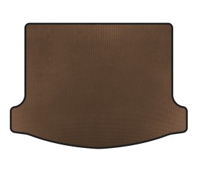 Килимок в багажник (HB, 3-х дверний, Коричневий) для Honda Civic HB 2006-2012 рр