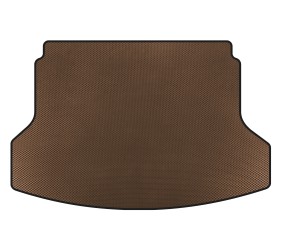 Килимок в багажник (Коричневий) для Honda CRV 2012-2016 рр