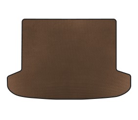 Килимок в багажник (Європа, Коричневий) для Hyundai Tucson TL 2016-2021 рр