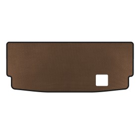 Килимок в багажник (7-місний з розкладеним 3 рядом, Коричневий) для Mercedes GL сlass X164 2006-2012 рр