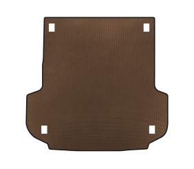 Килимок в багажник (Коричневий) для Mitsubishi Pajero Sport 2015- рр