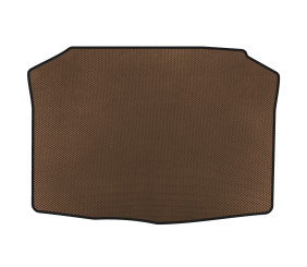 Килимок в багажник (HB, Коричневий) для Skoda Fabia 2000-2007 рр