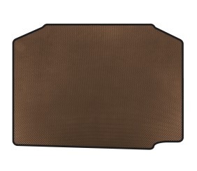 Килимок в багажник (HB, Коричневий) для Skoda Fabia 2007-2014 рр
