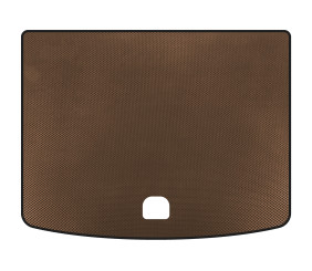 Килимок в багажник (Коричневий) для SsangYong Kyron 2005-2014 рр