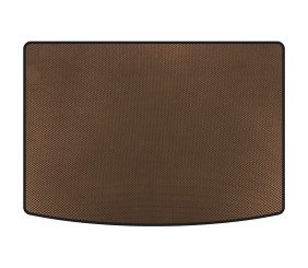 Килимок в багажник (Коричневий) для Volkswagen Golf Plus 2004-2014 рр